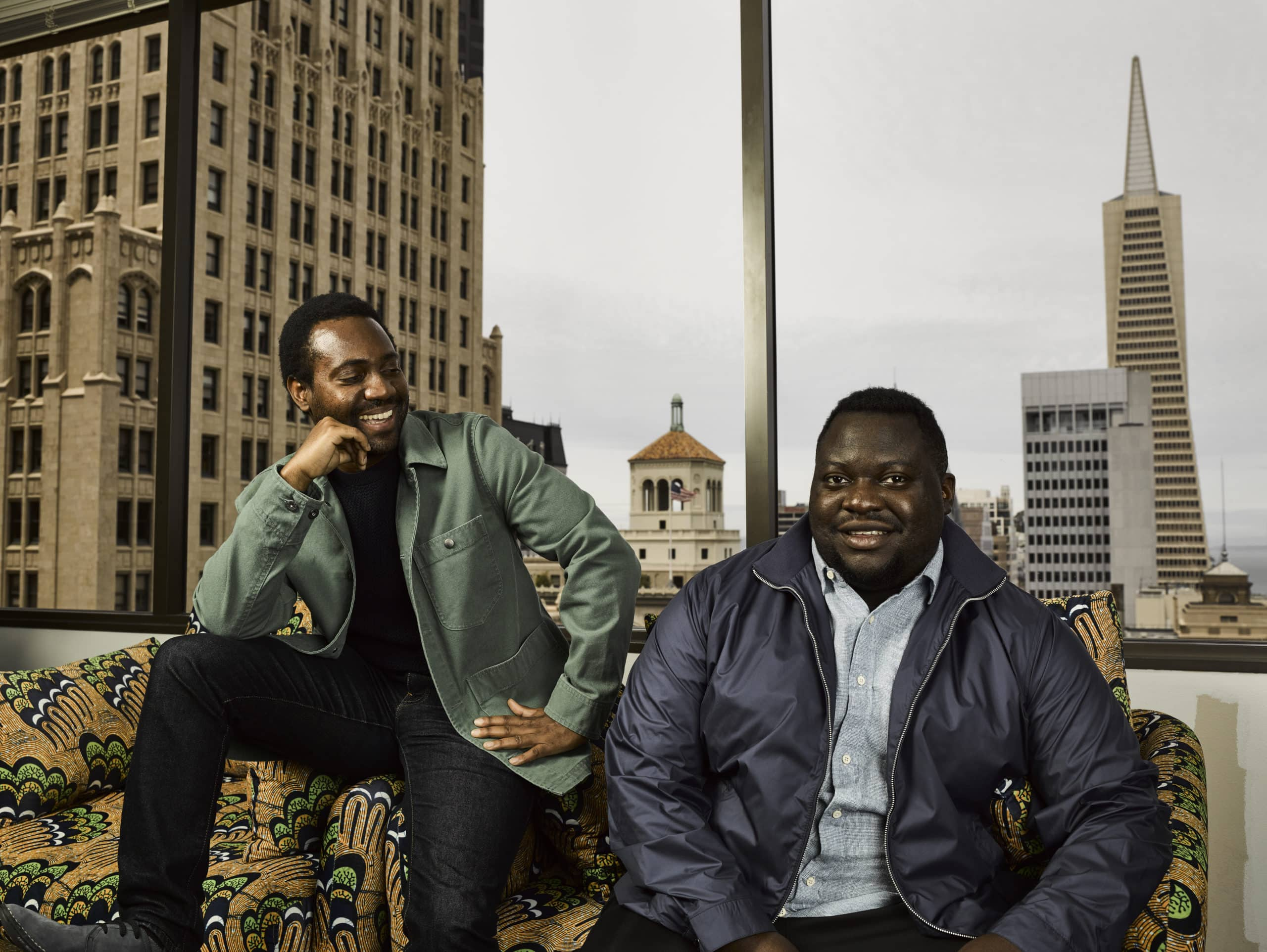 Ham Serunjogi & Majid Moujaled, founders of Chipper Cash--an African unicorn fintech